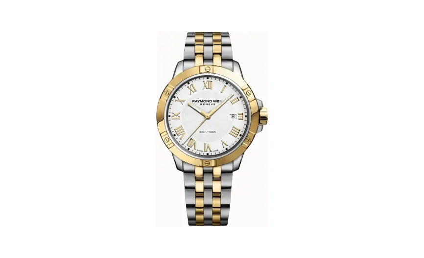 Raymond Weil Tango Classic Men's Quartz Two-tone Gold Steel Bracelet Watch, 41mm