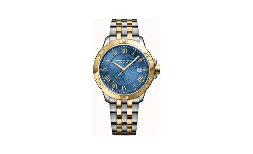 Raymond Weil Tango Classic Men's Quartz Two-tone Gold Steel Bracelet Watch, 41 mm