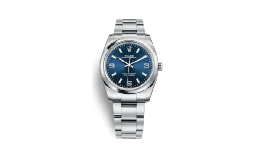 Rolex Oyster Perpetual 34 Blue Explorer