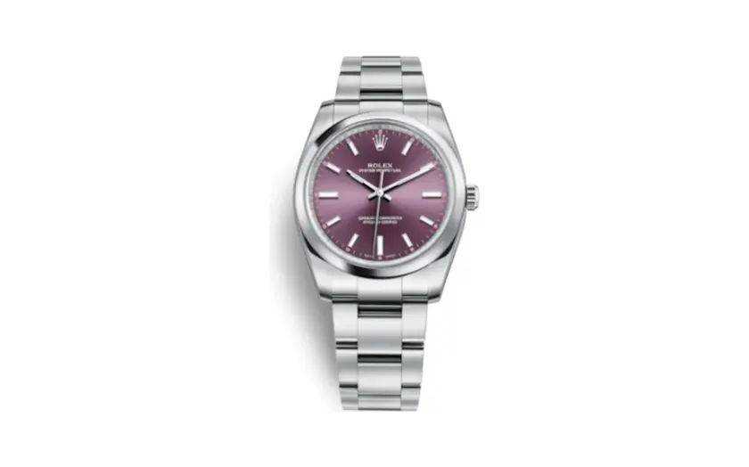 Rolex Oyster Perpetual 34 Red Grape
