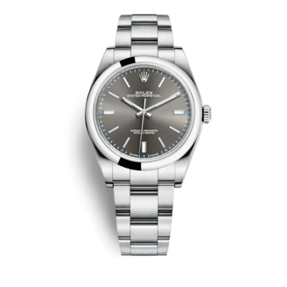 Rolex Oyster Perpetual 39 Dark Rhodium