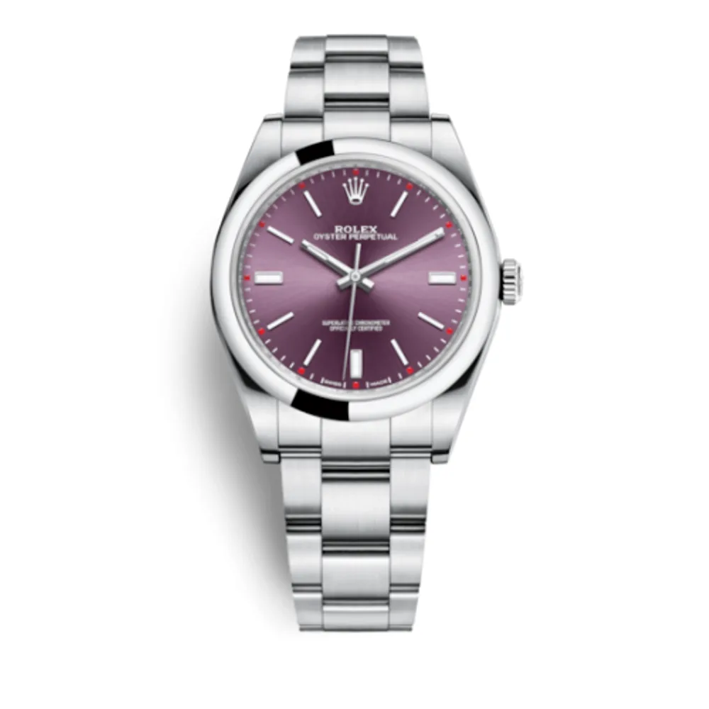Rolex Oyster Perpetual 39 Red Grape