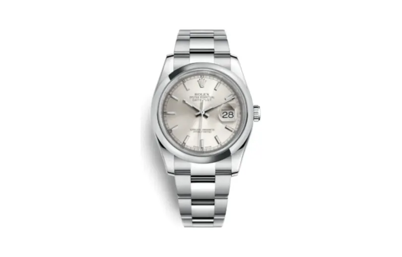 Rolex Datejust 36 Stainless Steel Domed / Oyster / Silver