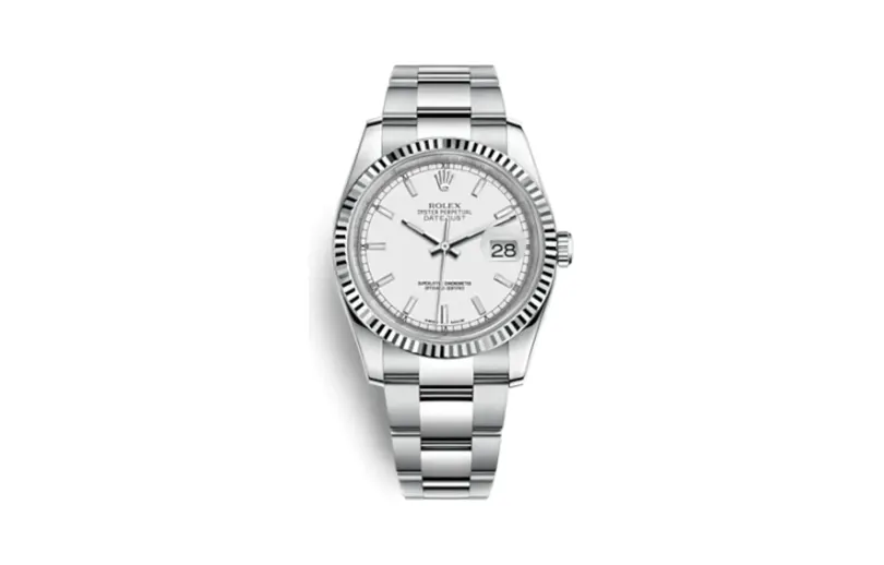 Rolex Datejust 36 Stainless Steel Fluted / Oyster / White