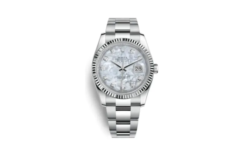 Rolex Datejust 36 Stainless Steel Fluted / Oyster / Pink MOP