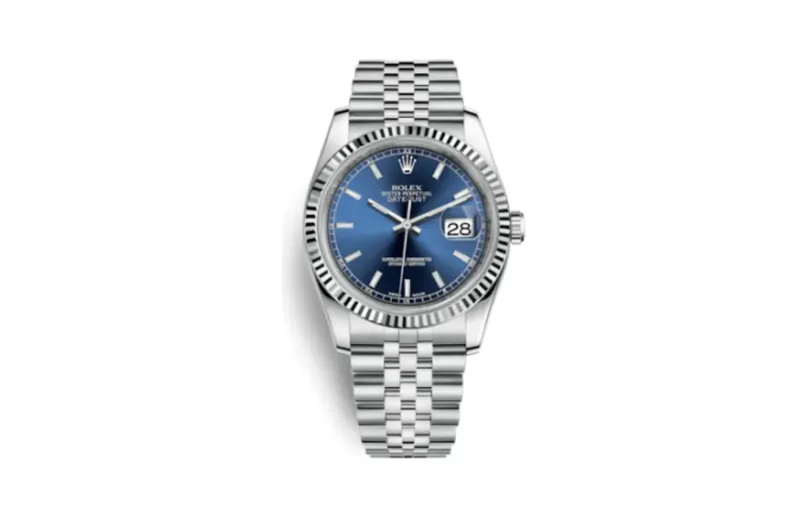 Rolex Datejust 36 Stainless Steel Fluted / Jubilee / Blue