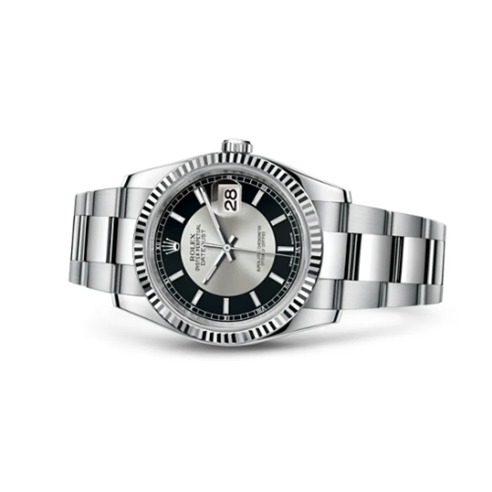Rolex Datejust 36 Stainless Steel Fluted / Oyster / Bullseye