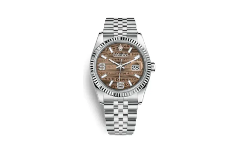 Rolex Datejust 36 Stainless Steel Fluted / Jubilee / Bronze Wave