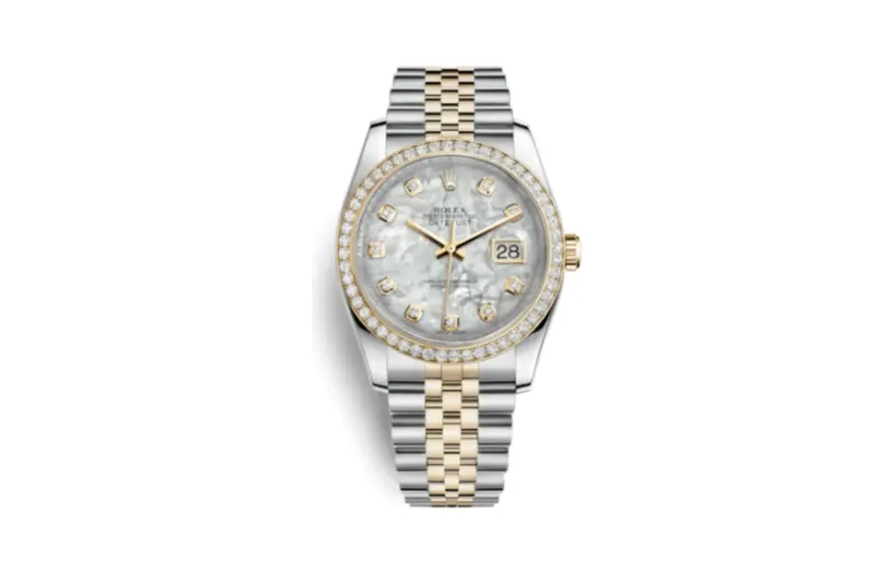 Rolex Datejust 36 Rolesor Yellow Diamond / Jubilee / MOP