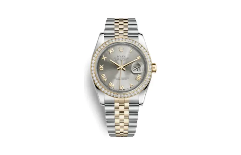Rolex Datejust 36 Rolesor Yellow Diamond / Jubilee / Steel Roman