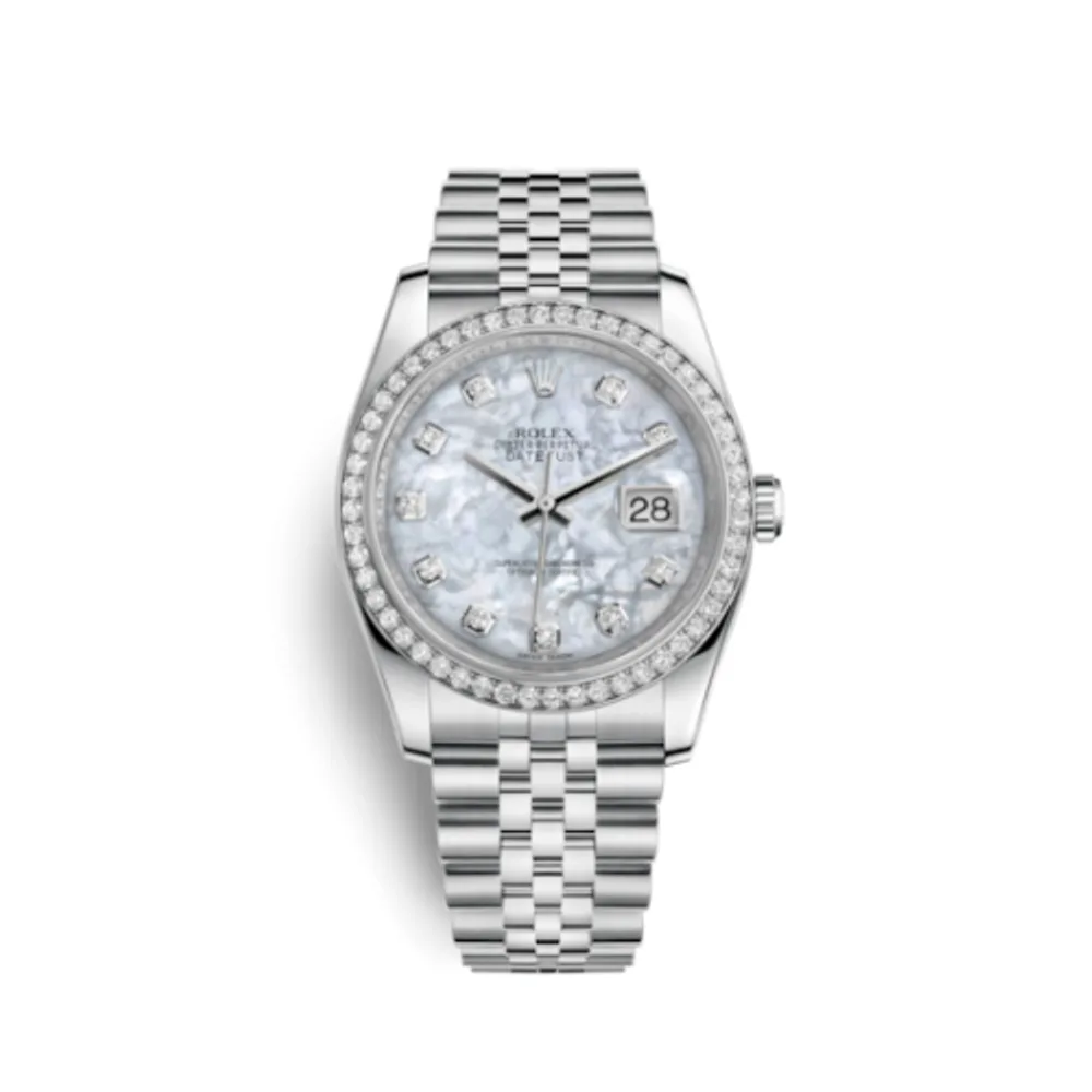 Rolex Datejust 36 Stainless Steel Diamond / Jubilee / MOP