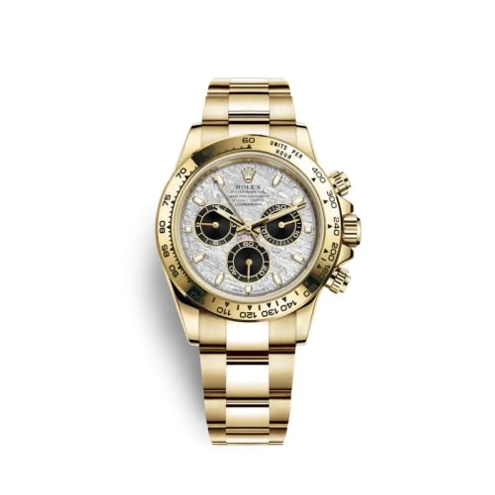 Rolex Cosmograph Daytona Yellow Gold / Meteorite