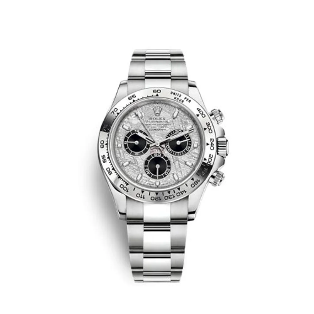 Rolex Cosmograph Daytona White Gold / Meteorite