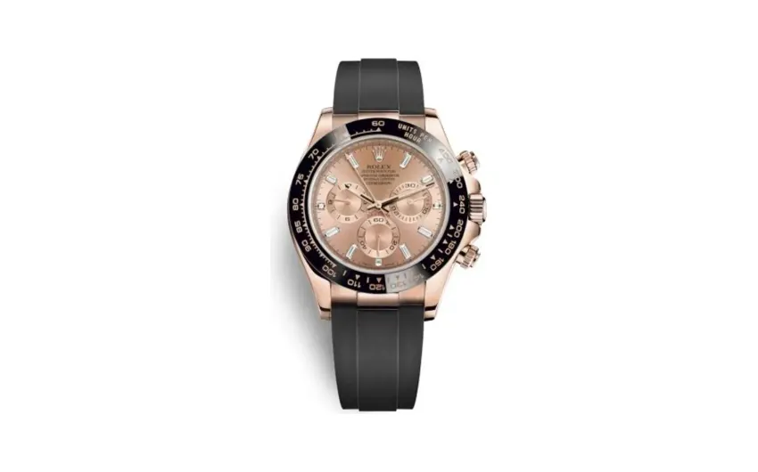 Rolex Cosmograph Daytona Everose / Cerachrom / Pink Baguette / Oysterflex