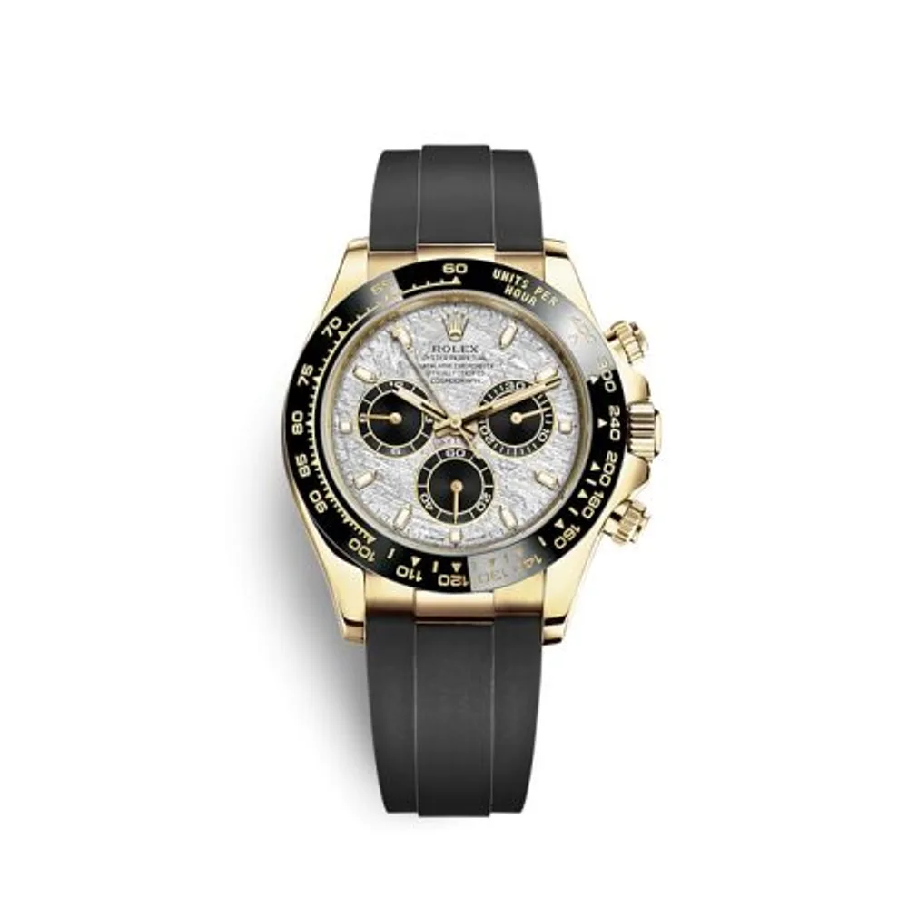 Rolex Cosmograph Daytona Yellow Gold / Cerachrom / Meteorite / Oysterflex