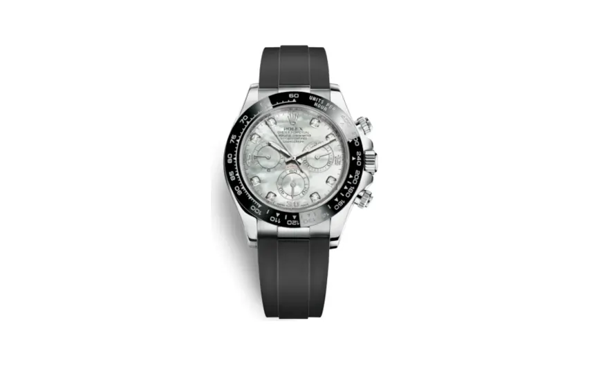 Rolex Cosmograph Daytona White Gold / Cerachrom / MOP - Diamond / Oysterflex