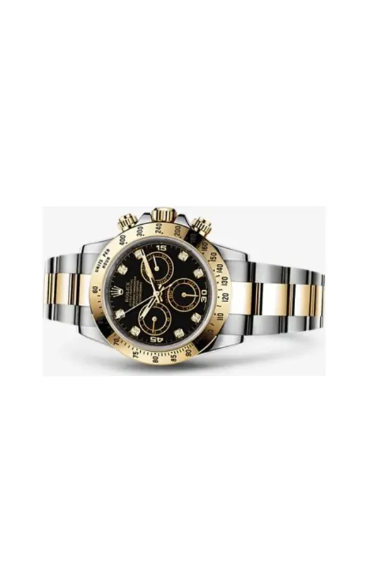 Rolex Daytona Rolesor Black Diamond