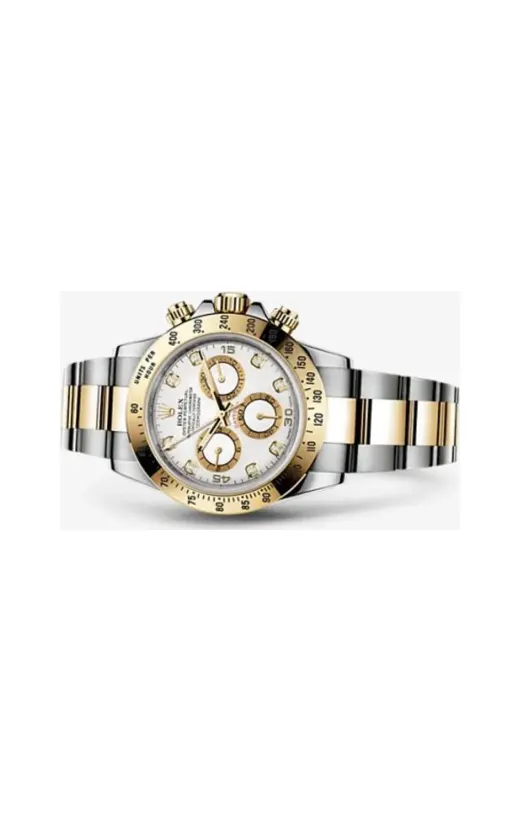 Rolex Daytona Rolesor White Diamond