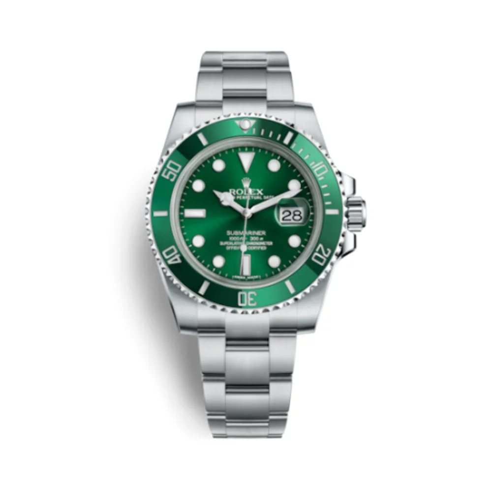 Rolex Submariner Date Stainless Steel / Green / Cerachom