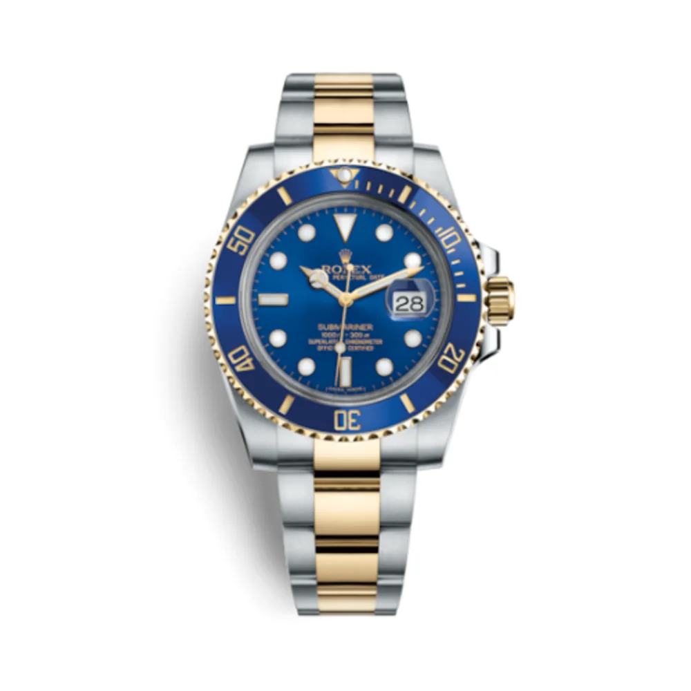 Rolex Submariner Date Rolesor / Blue / Cerachrom