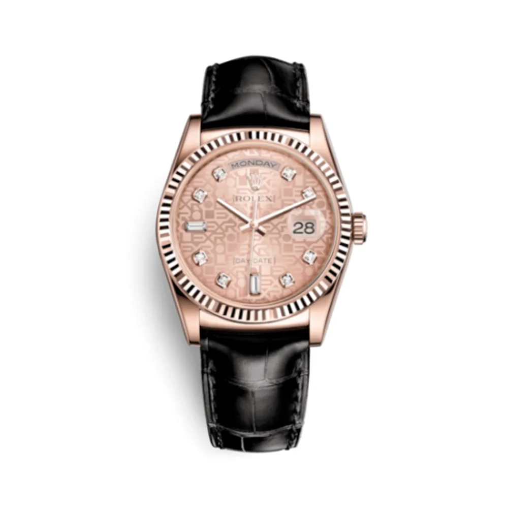 Rolex Day-Date 36 Everose / Strap / Pink Computer