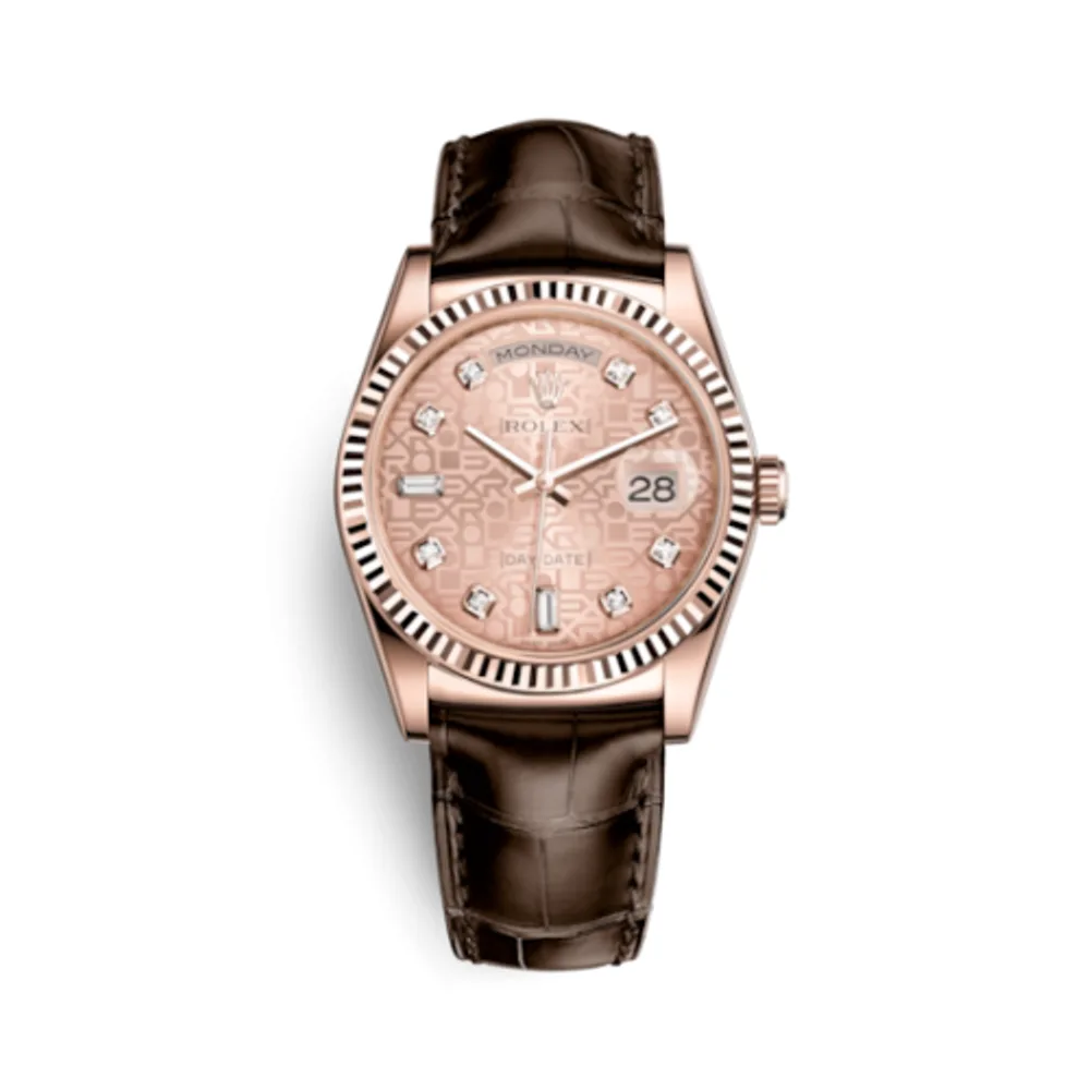 Rolex Day-Date 36 Everose / Strap / Pink Computer