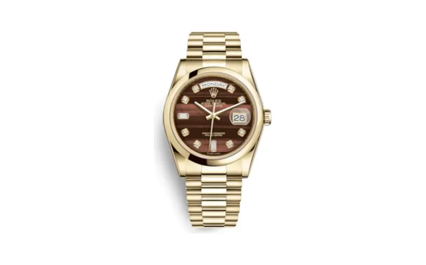 Rolex Day-Date 36 Yellow Gold Domed / President / Bull's Eye