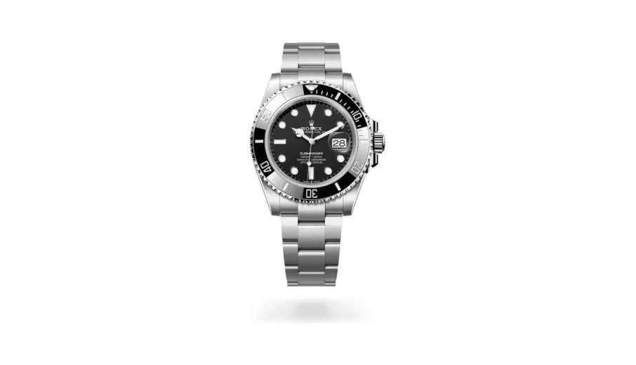 Rolex Oyster Perpetual Submariner Date, 41 mm, Oystersteel, Oystersteel, Black dial