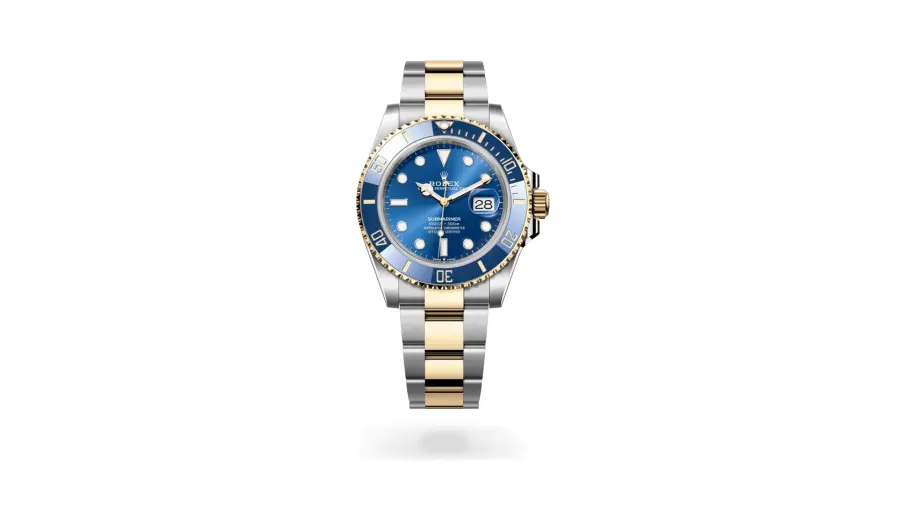 Rolex Oyster Perpetual Submariner Date, 41 mm, Oystersteel and yellow gold, Yellow Rolesor (combination of Oystersteel and yellow gold), Royal blue dial