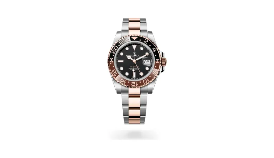 Rolex Oyster Perpetual GMT-Master II, 40 mm, Oystersteel and Everose gold, Everose Rolesor, Black dial