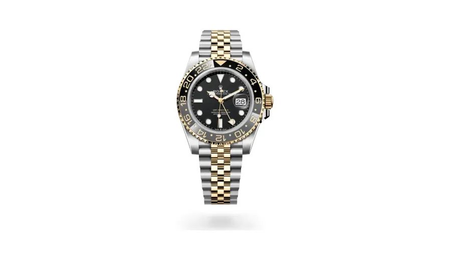 Rolex Oyster Perpetual GMT-Master II, 40 mm, Oystersteel and yellow gold, Yellow Rolesor, Black dial