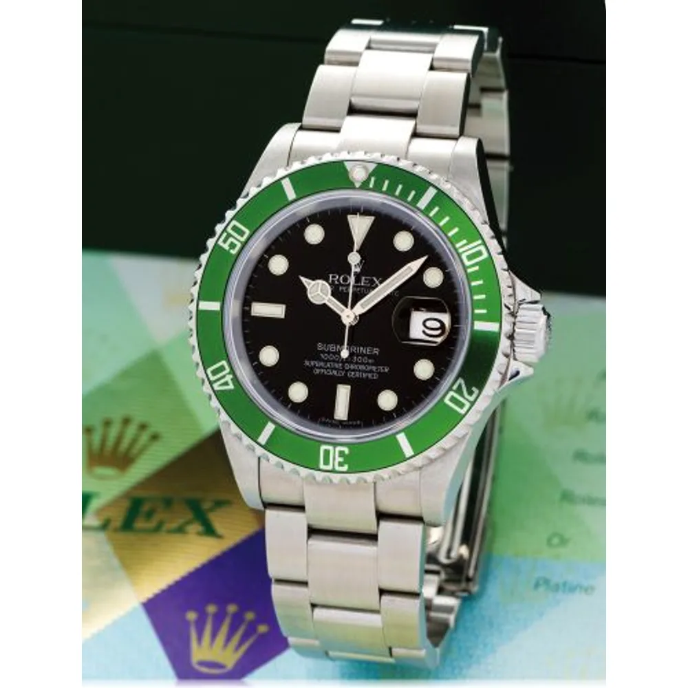Rolex Submariner Date 16610 LV Mark 6