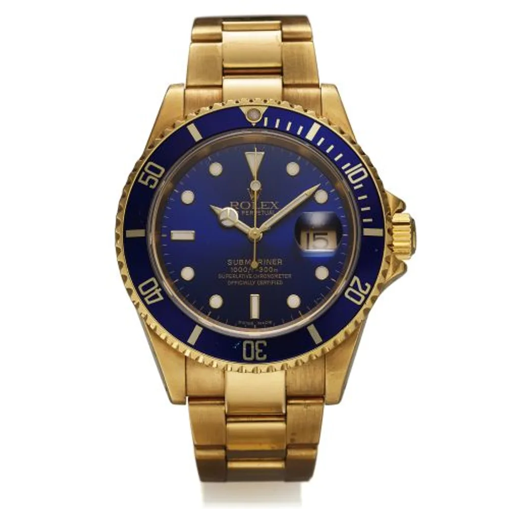 Rolex Submariner Blue Superluminova