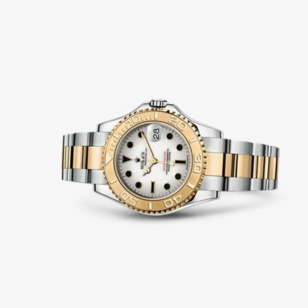 Rolex Yacht-Master 35 Rolesor White