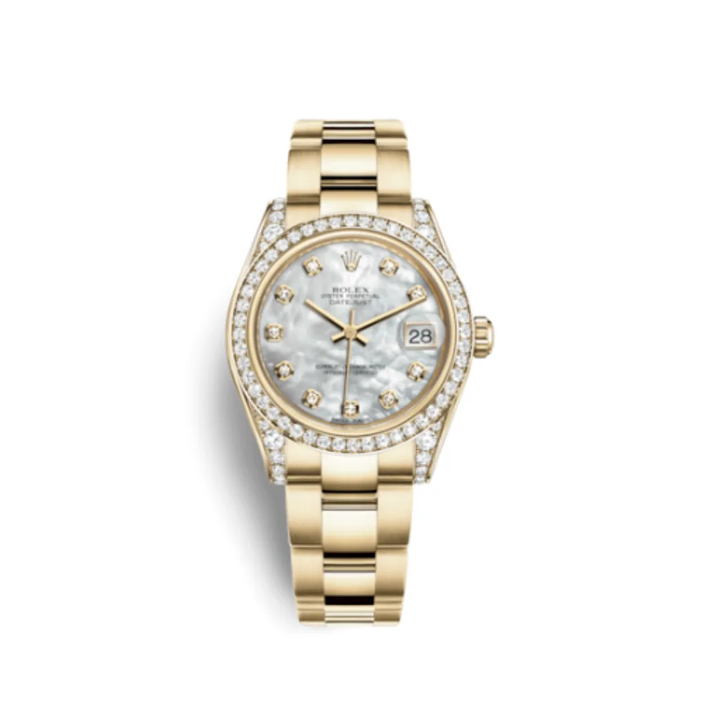 Rolex Datejust 31 Yellow Gold Diamond / Oyster / MOP