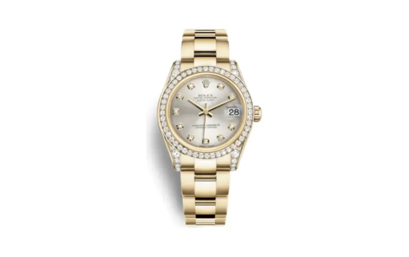 Rolex Datejust 31 Yellow Gold Diamond / Oyster / Champagne Diamond