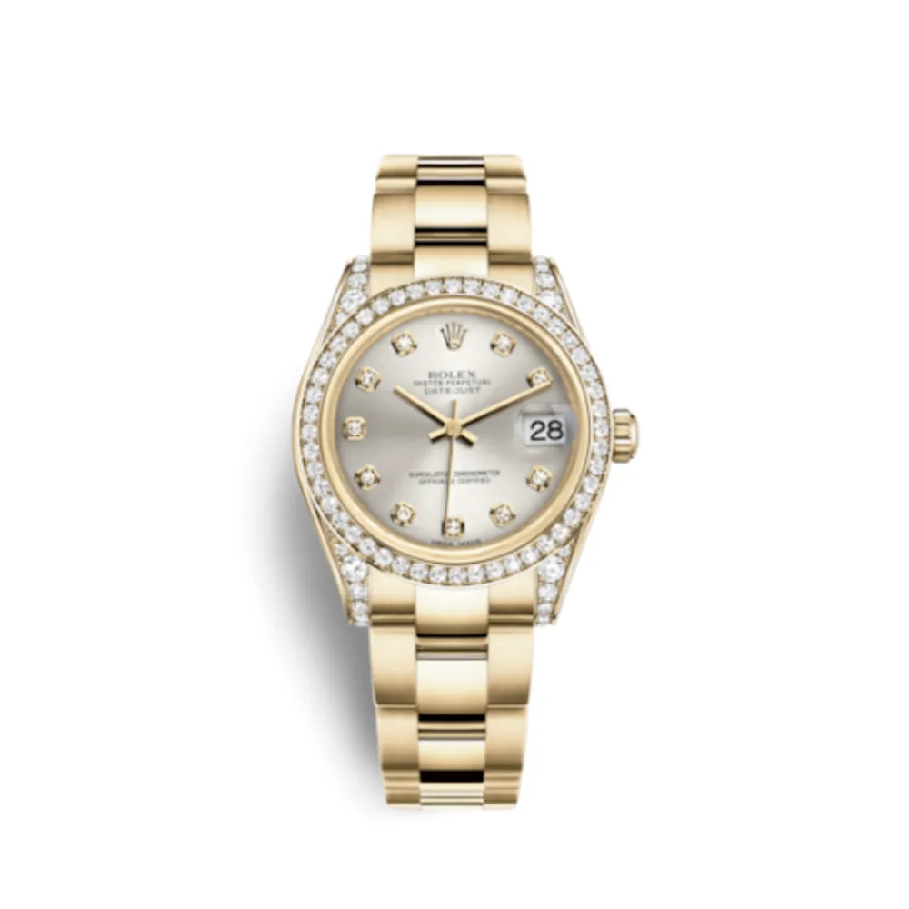 Rolex Datejust 31 Yellow Gold Diamond / Oyster / Champagne Diamond