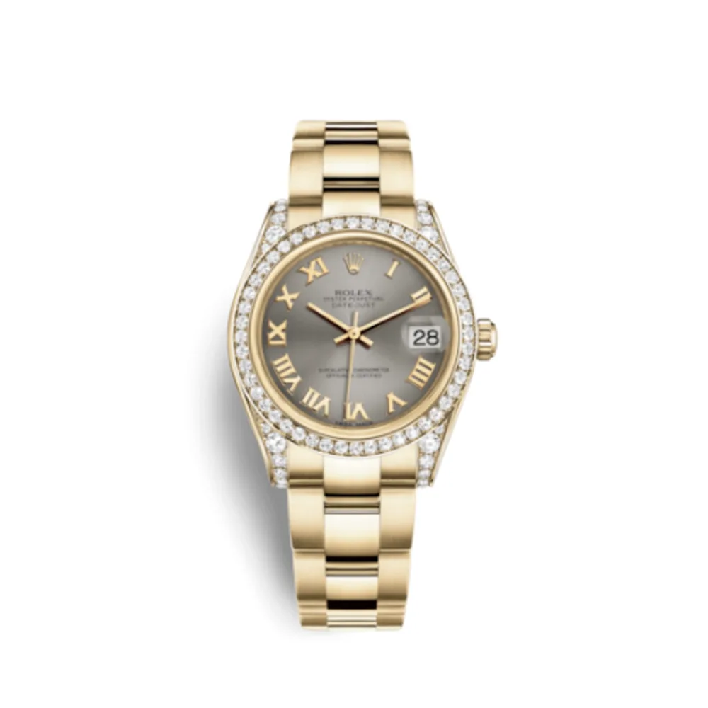 Rolex Datejust 31 Yellow Gold Diamond / Oyster / Steel Roman