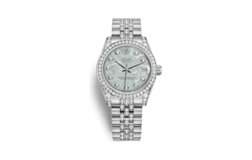 Rolex Datejust 31 White Gold Diamond / Jubilee Diamond / Meteorite