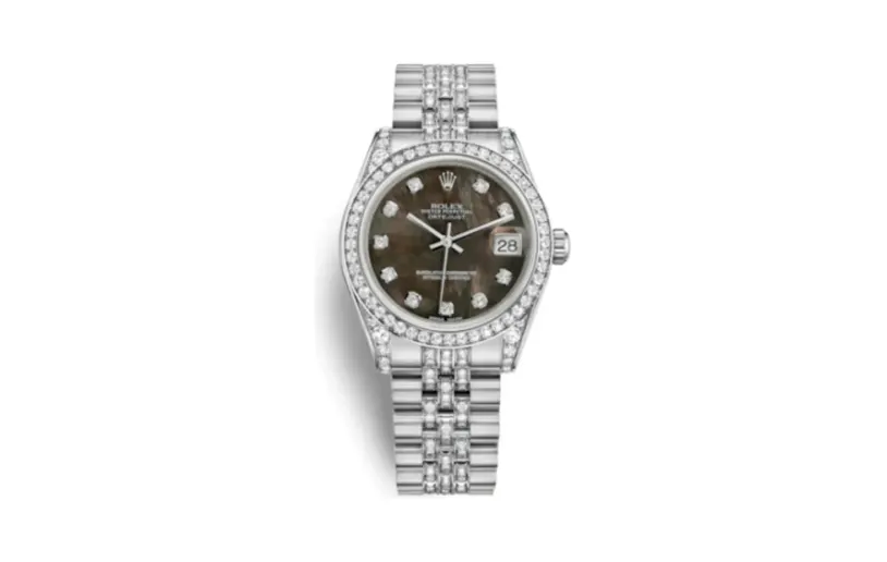 Rolex Datejust 31 White Gold Diamond / Jubilee Diamond / Black MOP