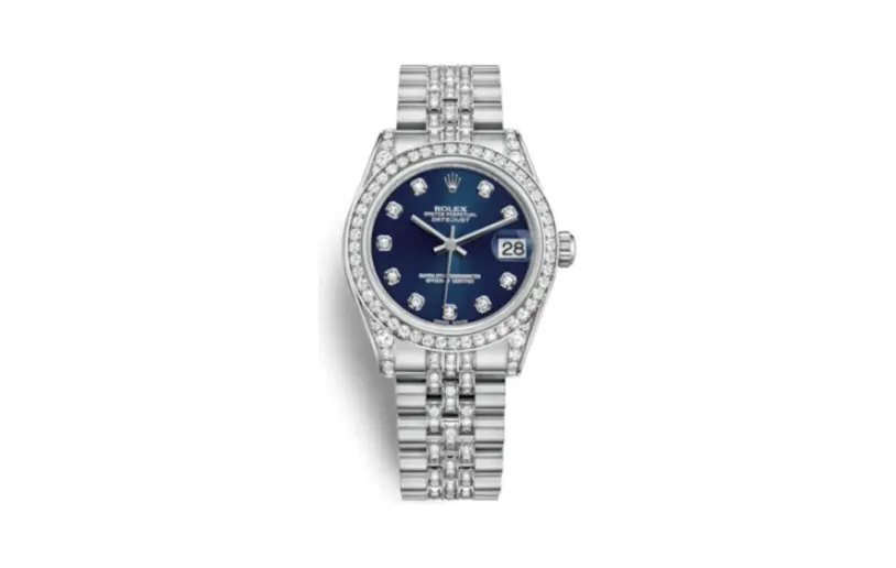 Rolex Datejust 31 White Gold Diamond / Jubilee Diamond / Blue Diamond