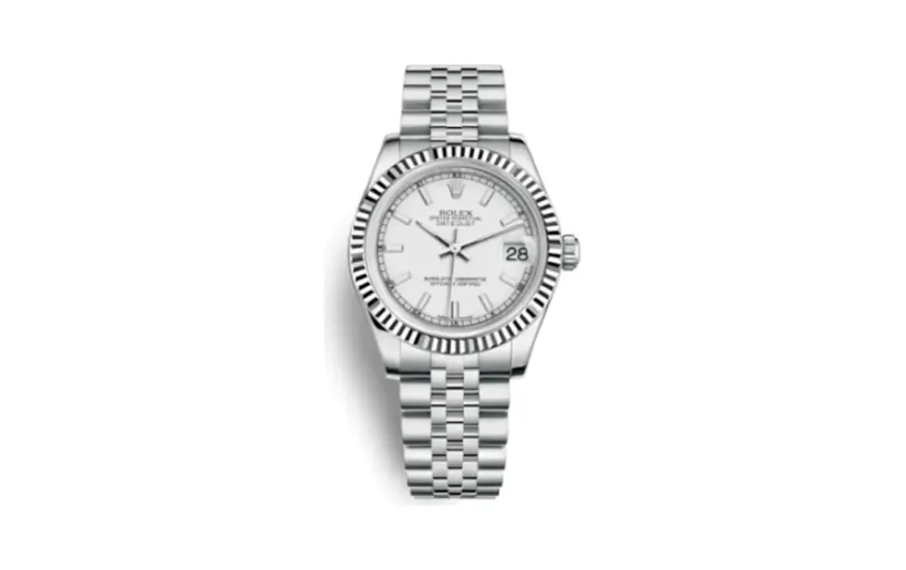 Rolex Datejust 31 Stainless Steel Fluted / Jubilee / White