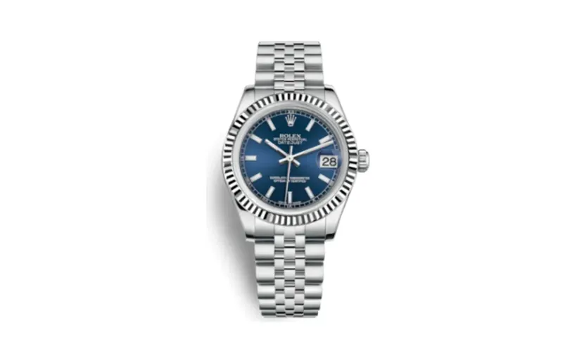 Rolex Datejust 31 Stainless Steel Fluted / Jubilee / Blue