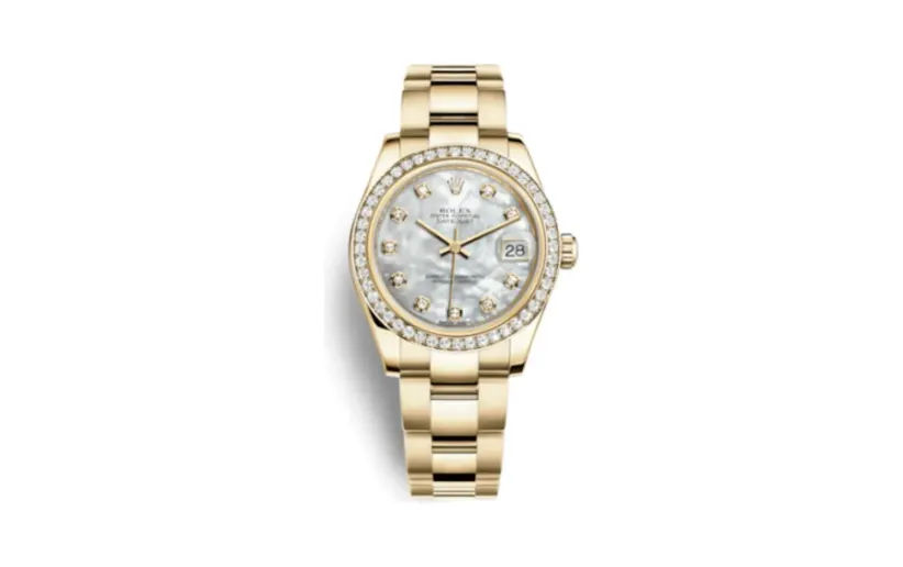 Rolex Datejust 31 Yellow Gold Diamond / Oyster / MOP