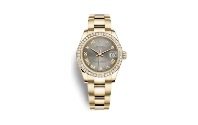 Rolex Datejust 31 Yellow Gold Diamond / Oyster / Steel Roman