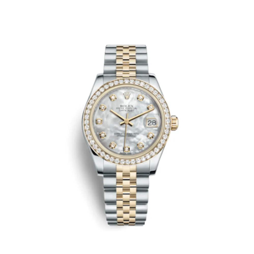 Rolex Datejust 31 Rolesor Yellow Diamond / Jubilee / MOP