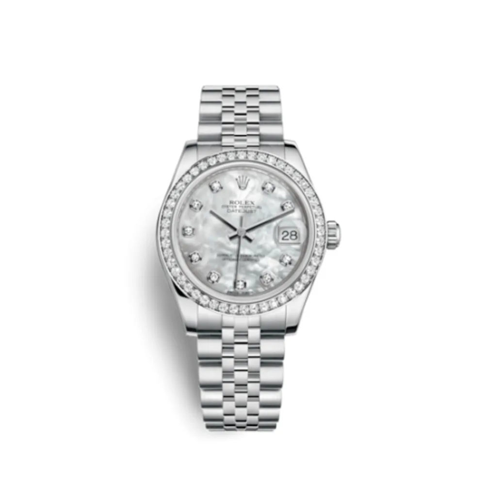 Rolex Datejust 31 Stainless Steel Diamond / Jubilee / MOP