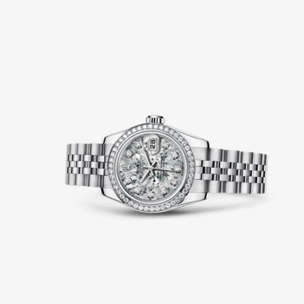 Rolex Lady-Datejust 26 Diamond Gold Crystals Jubilee