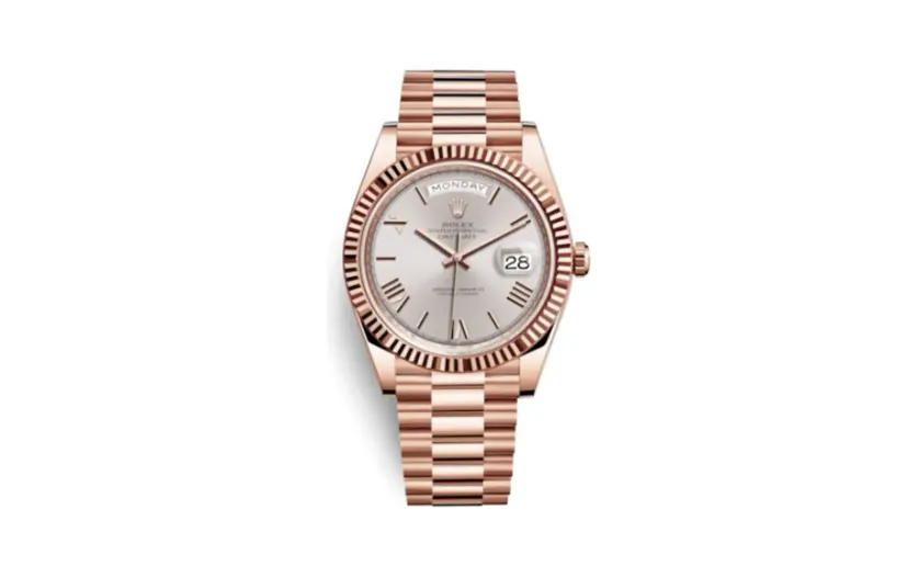 Rolex Day-Date 40 Everose / Sundust - Roman