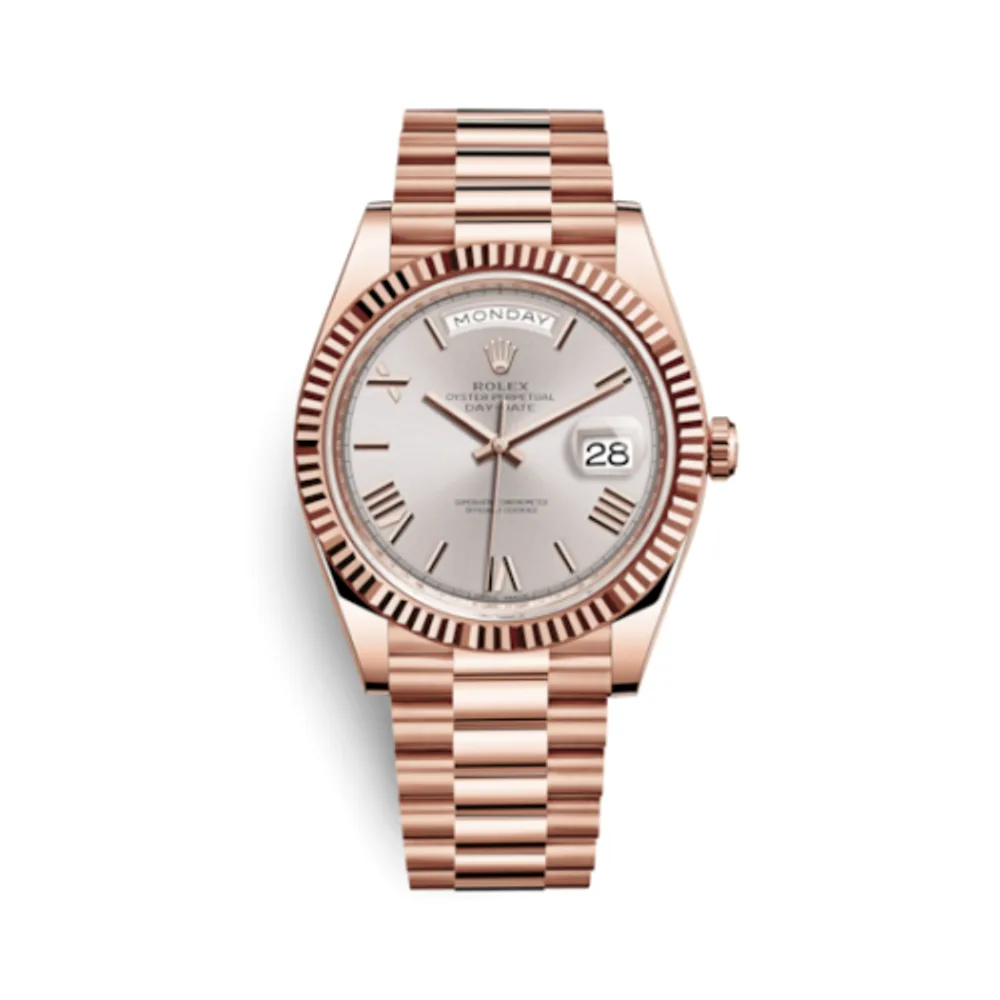 Rolex Day-Date 40 Everose / Sundust - Roman